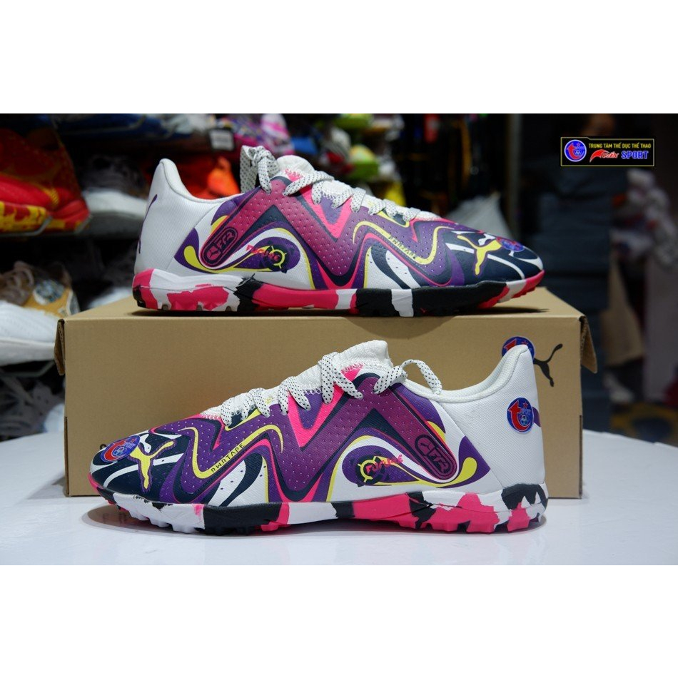 Giày đá bóng Ultra Ultimate TF CT -trắng tím