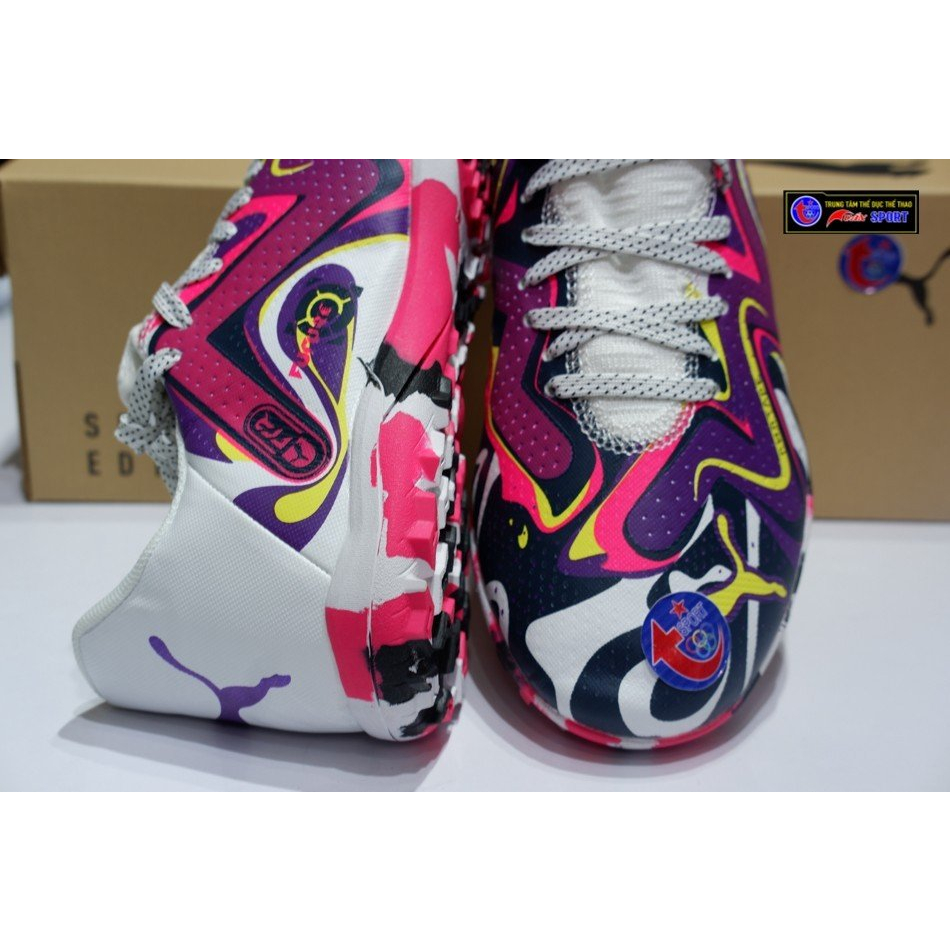 Giày đá bóng Ultra Ultimate TF CT -trắng tím