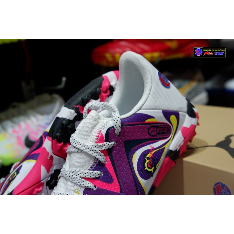 Giày đá bóng Ultra Ultimate TF CT -trắng tím