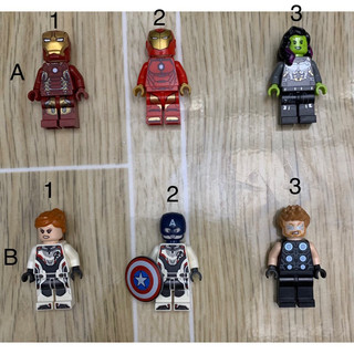 Lego minifigures nhân vật siêu anh hùng iron man và marvel hàng chính hãng