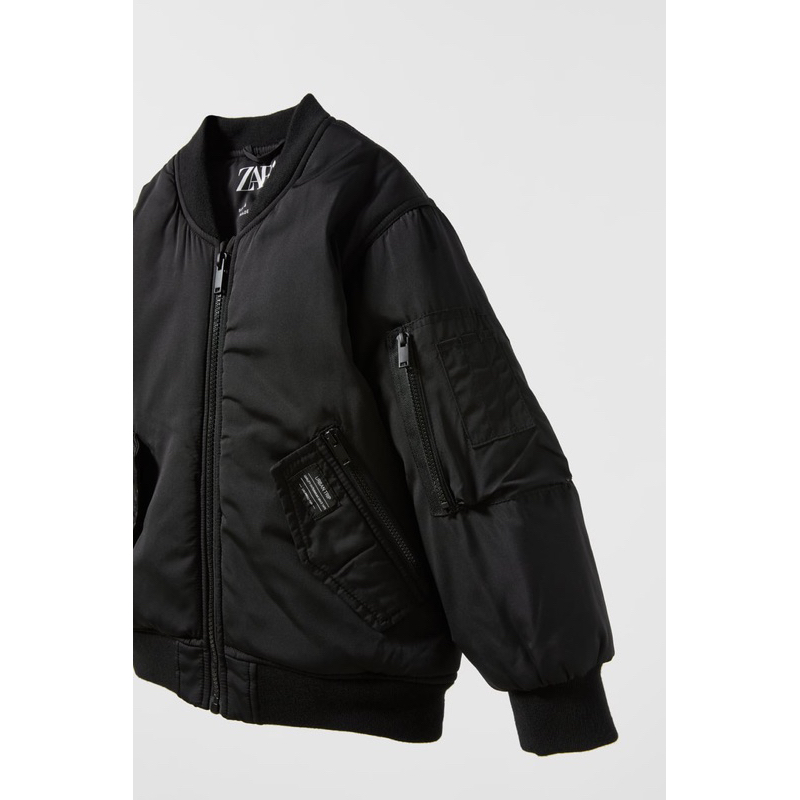 Áo Bomber Bé Trai Khoá ZIP Chống Nước ZR