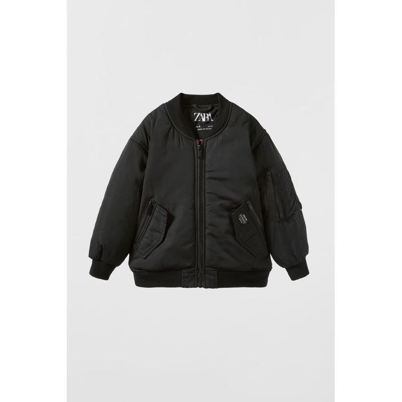 Áo Bomber Bé Trai Khoá ZIP Chống Nước ZR