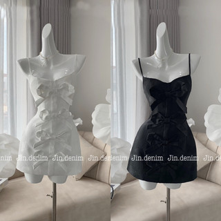 Váy đầm gấm 2 dây,váy cúp ngực, quây sexy thiết kế,váy 2 dây ngắn sexy nơ ngực body thiết kế cao cấp đi dự tiệc,đám cưới