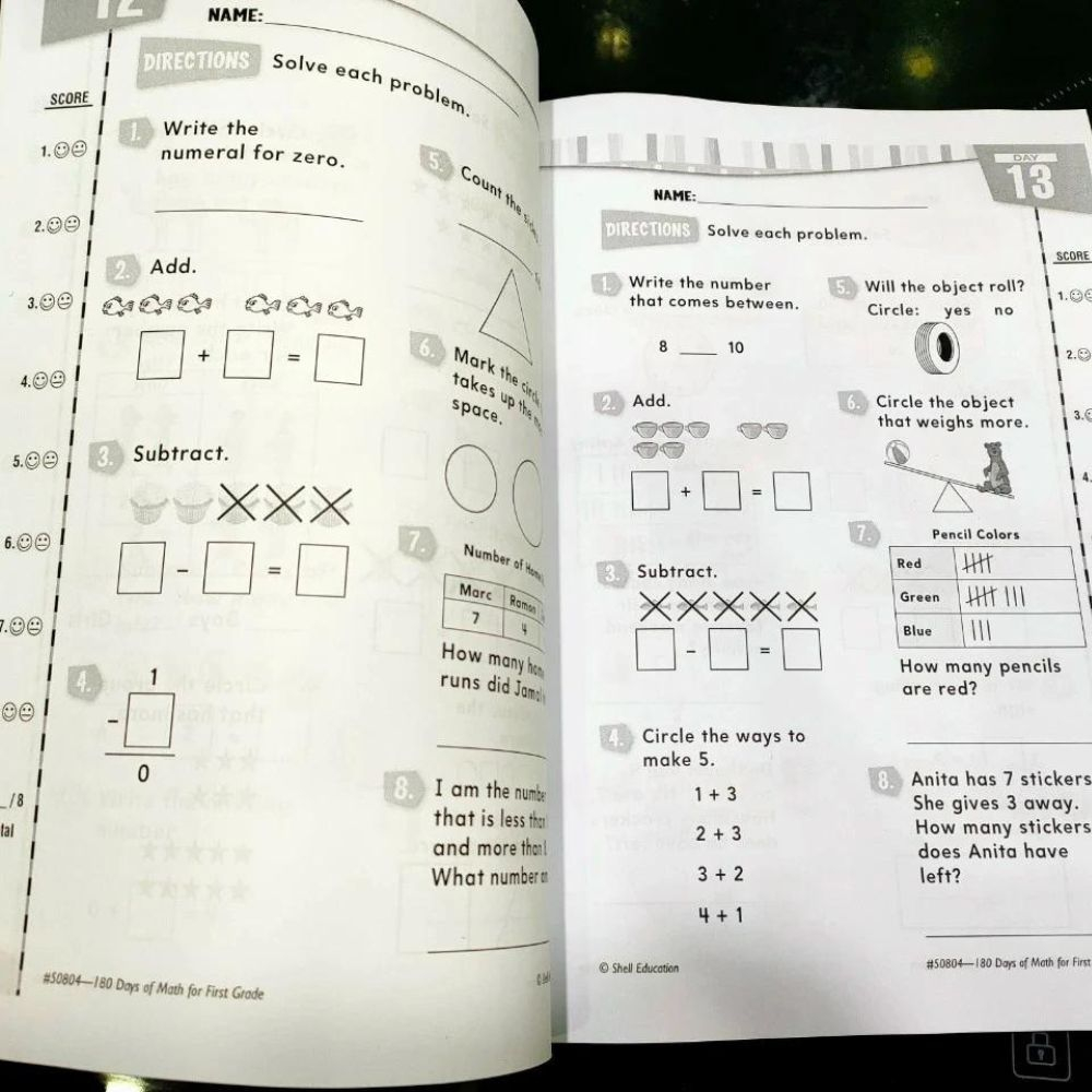180 Days of Maths Level 1,2,3,4