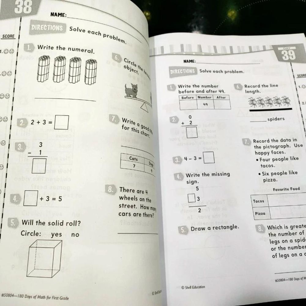 180 Days of Maths Level 1,2,3,4