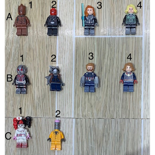 Lego minifigures nhân vật siêu anh hùng marvel và DC hàng chính hãng