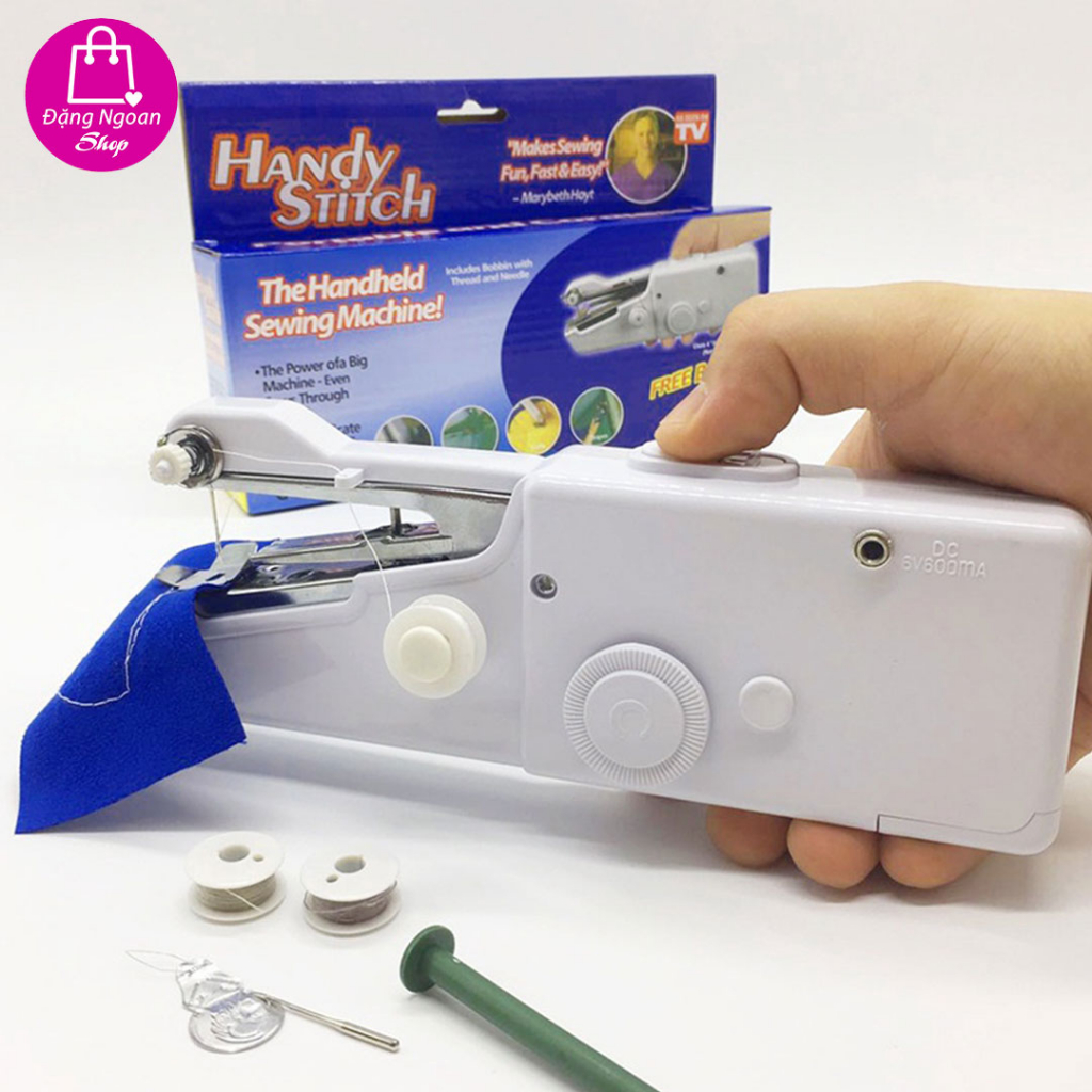 Máy Khâu Mini Cầm Tay  - Máy May Mini Cầm Tay Gia Đình Nhỏ Gọn, Tiện Dụng - Đặng Ngoan Shop