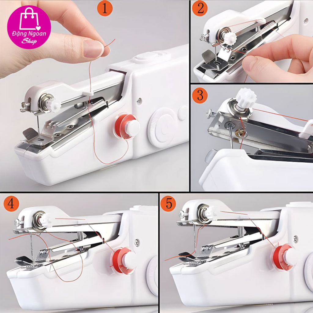 Máy Khâu Mini Cầm Tay  - Máy May Mini Cầm Tay Gia Đình Nhỏ Gọn, Tiện Dụng - Đặng Ngoan Shop