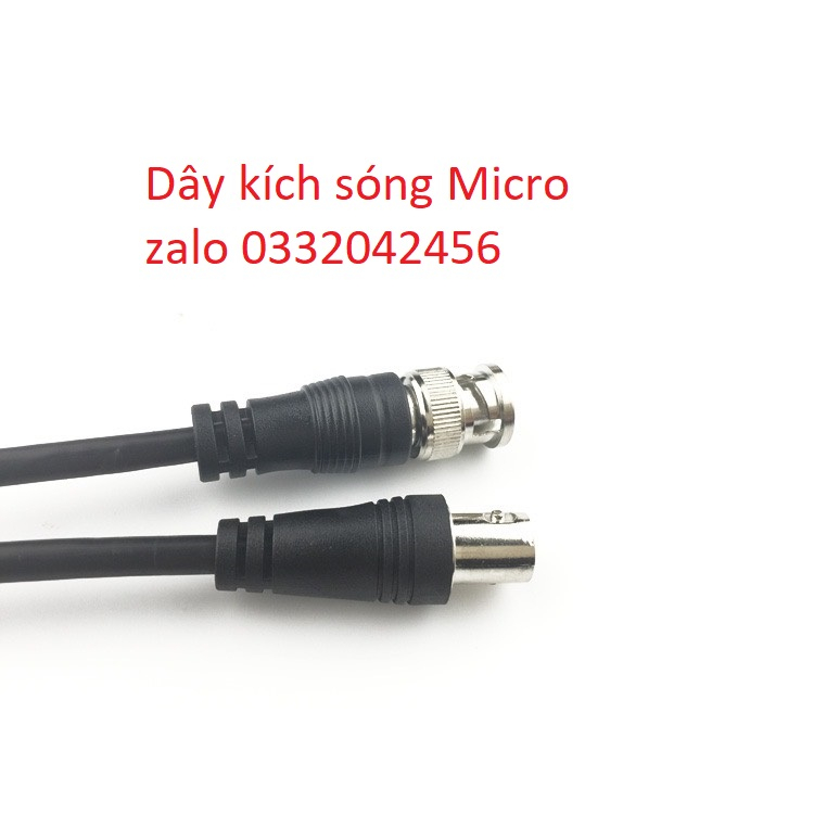 Dây kích sóng Micro dài 1m, nối trực tiếp 1 đầu vào đầu thu, 1 đầu vào anten