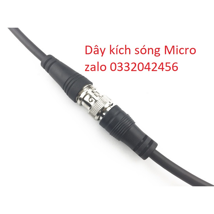 Dây kích sóng Micro dài 3m, nối trực tiếp 1 đầu vào đầu thu, 1 đầu vào anten