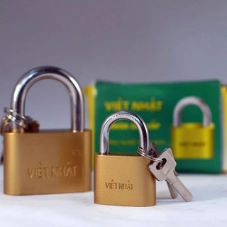 Ổ khóa bấm Việt Nhật, Việt Hàn siêu bền, tri vàng theo công nghệ Nhật Bản chịu lực Đủ size từ 30-40-50-60mm