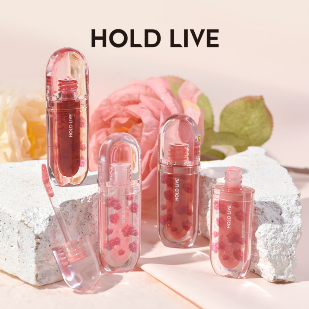 Son bóng Holdlive Mirror Light Ripples Lip Gloss Son môi nội địa trung dưỡng môi HL676