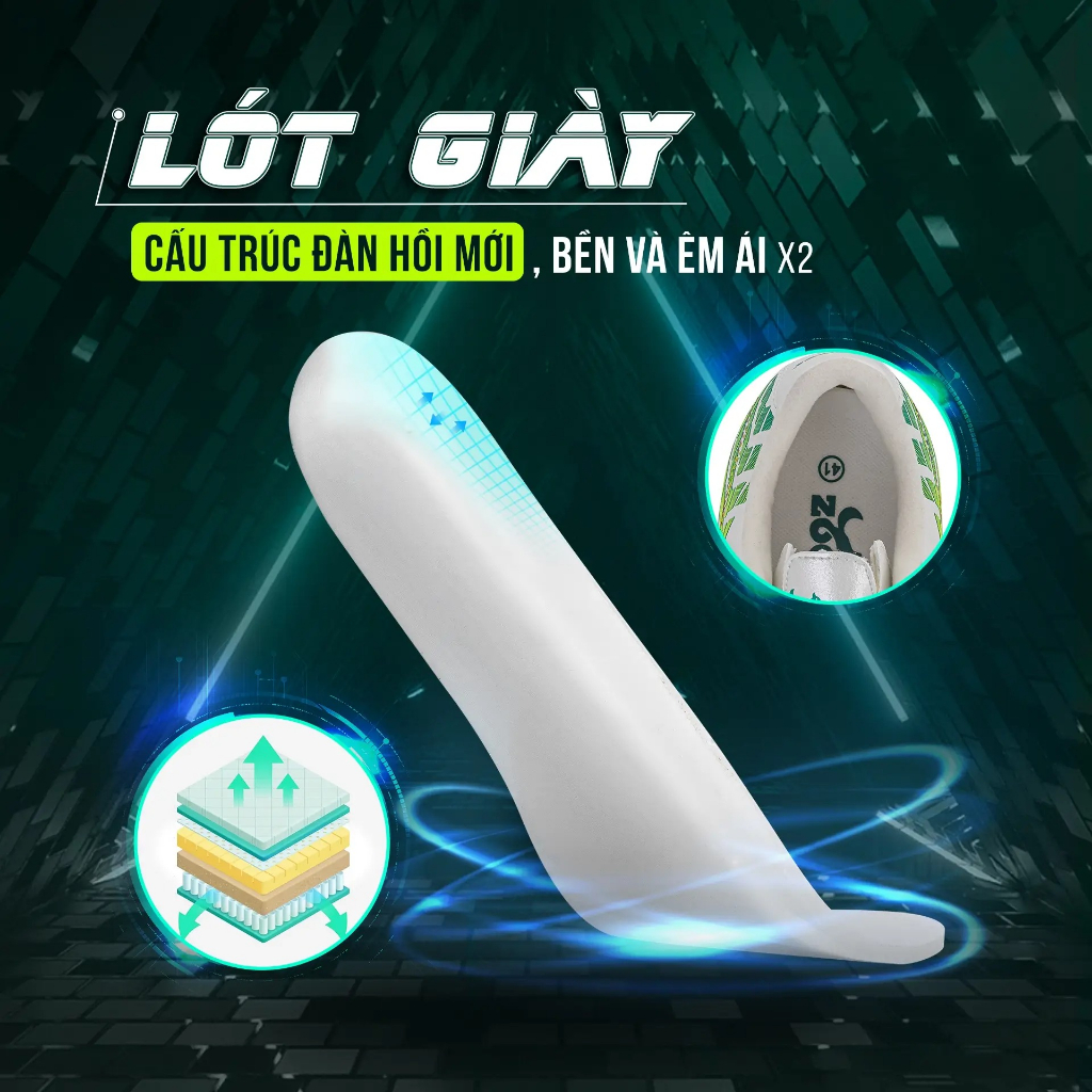 Giày Đá Bóng ZOCKER Pioneer Da Kangaroo Cao Cấp