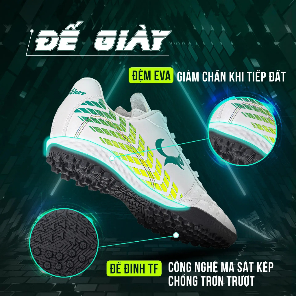 Giày Đá Bóng ZOCKER Pioneer Da Kangaroo Cao Cấp