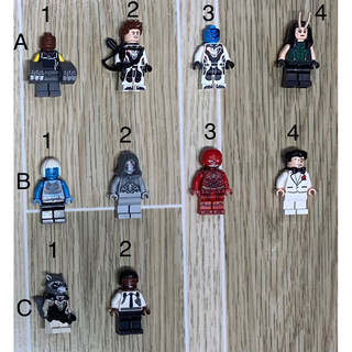 Lego minifigures nhân vật siêu anh hùng marvel và DC batman hàng chính hãng