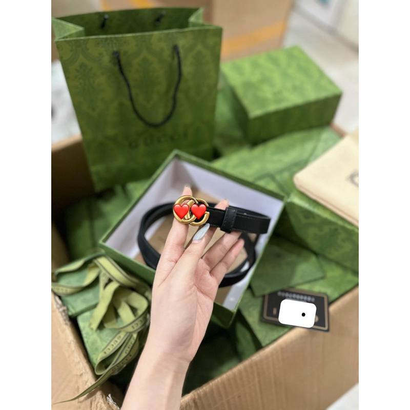 THẮT LƯNG GU.,CI HỘP XANH FULL TAG MÁC