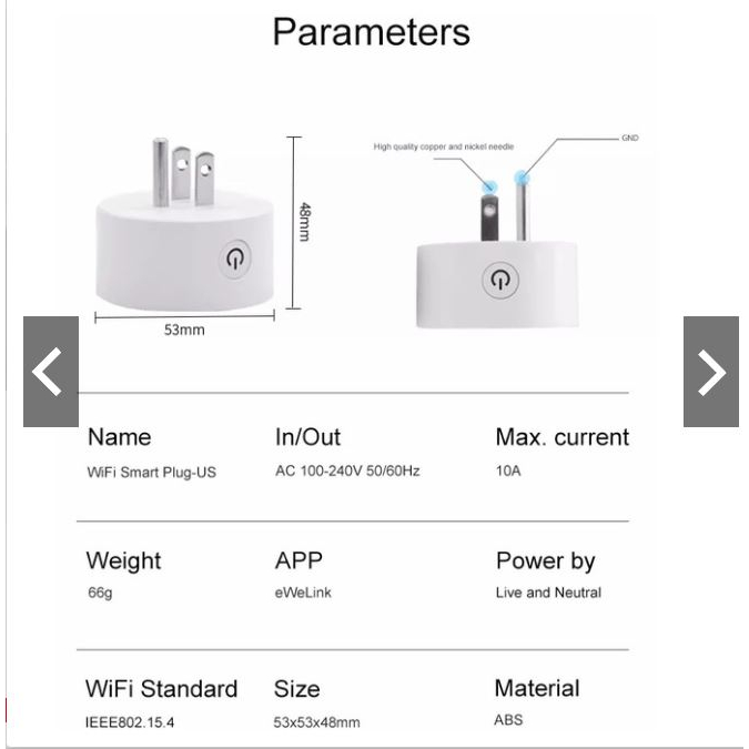 Ổ cắm hẹn giờ thông minh kết nối Wifi