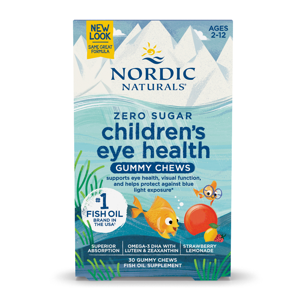 [Sale 55%-Date 9.24] Nordic Naturals Children's Eye Health Gummies - Kẹo dẻo Omega3, DHA tăng cường thị lực cho trẻ em