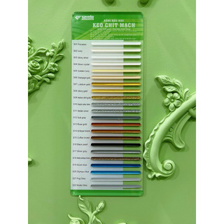 Bảng màu keo chít mạch Saveto - 22 màu