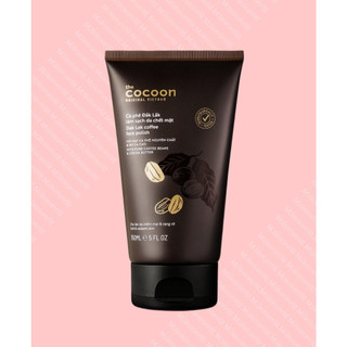 Tẩy tế bào chết cà phê đắk lắk cocoon làm sạch da chết mặt 150ml