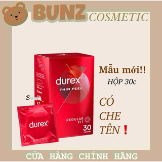 Bao cao su siêu mỏng Durex Fetherlite Hộp 30 chiếc