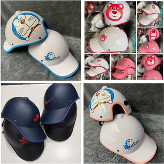 [FREESHIP] NÓN BẢO HIỂM LƯỠI TRAI DOREMON, GẤU DÂU LOTSO, LOGO