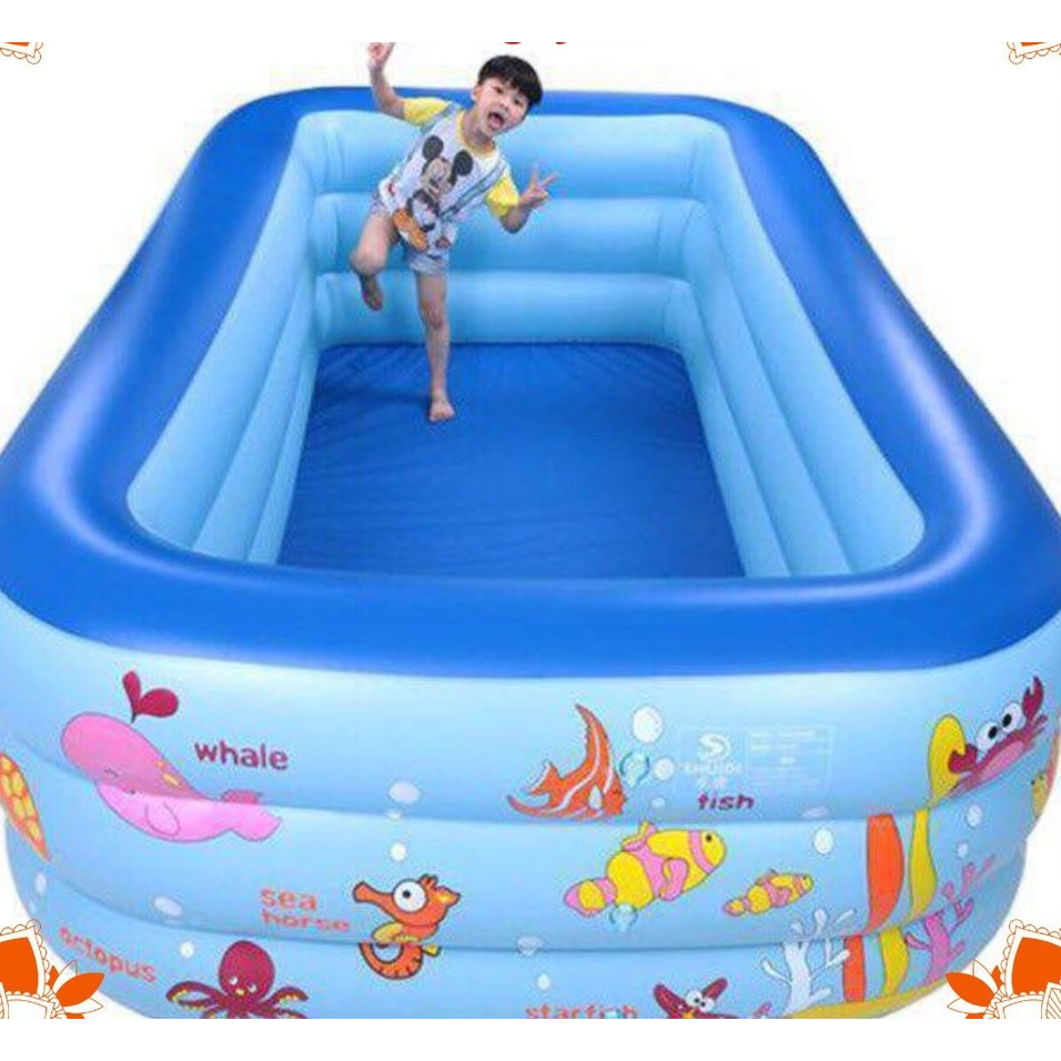 Xả Hàng Bể Bơi 3 Tầng Sai To 2M1-1M5