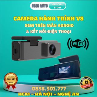 Camera hành trình V8 V9 V12(4G) xem trên điện thoại hoặc cắm usb cho màn android 1080P