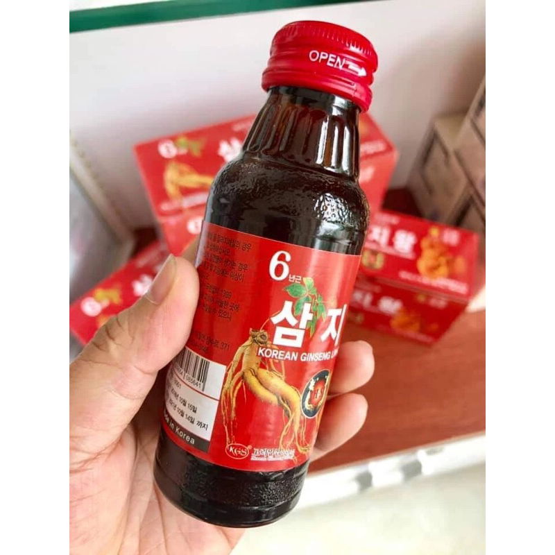 Nước hồng sâm linh chi KGS Hàn Quốc 100ml