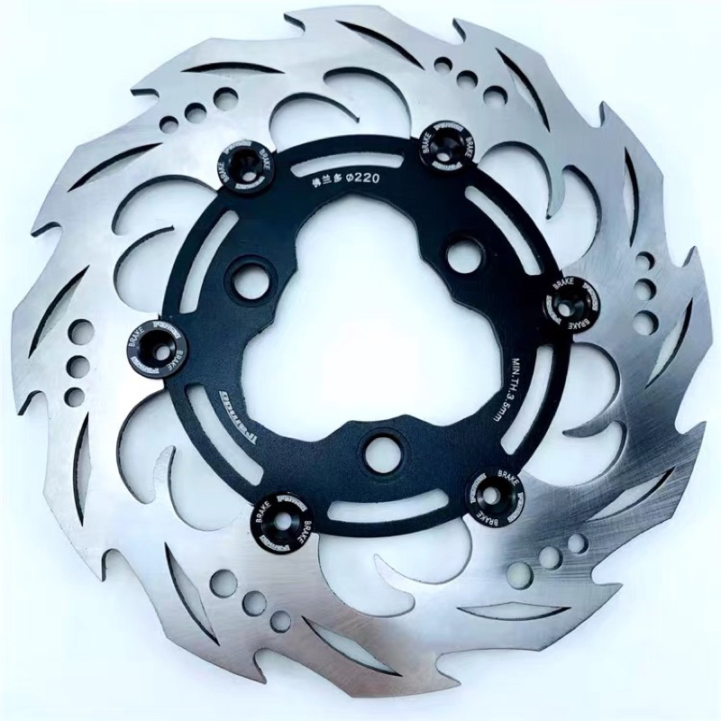 Đĩa chém răng cưa độ xe điện loại 220mm