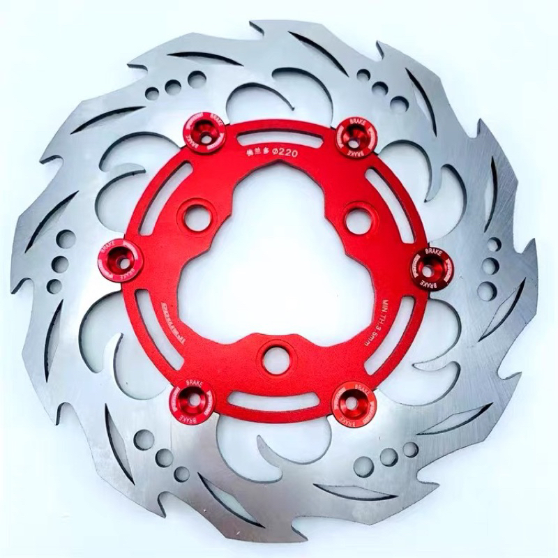 Đĩa chém răng cưa độ xe điện loại 220mm