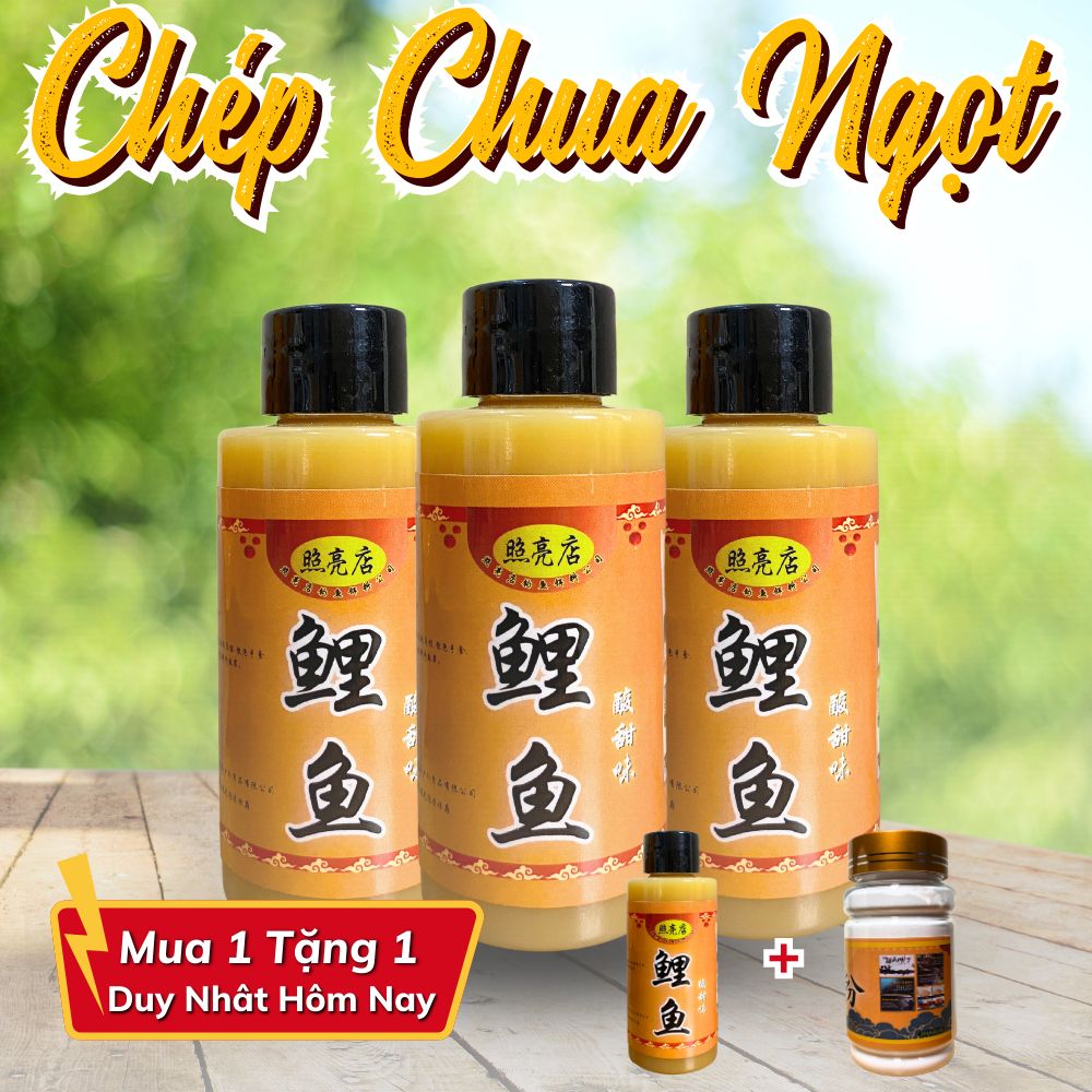 Bài mồi câu cá chép , mùa hè vị chua ngọt thơm , dẫn dụ, bền ổ ,lưu đáy lâu