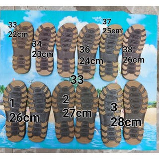 Đế dép bé trai & người lớn size 33 đến 43
