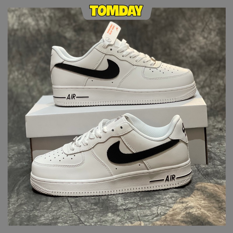 Giày Thể Thao Sneakers Af1 Trắng Vệt Đen - Best Quality