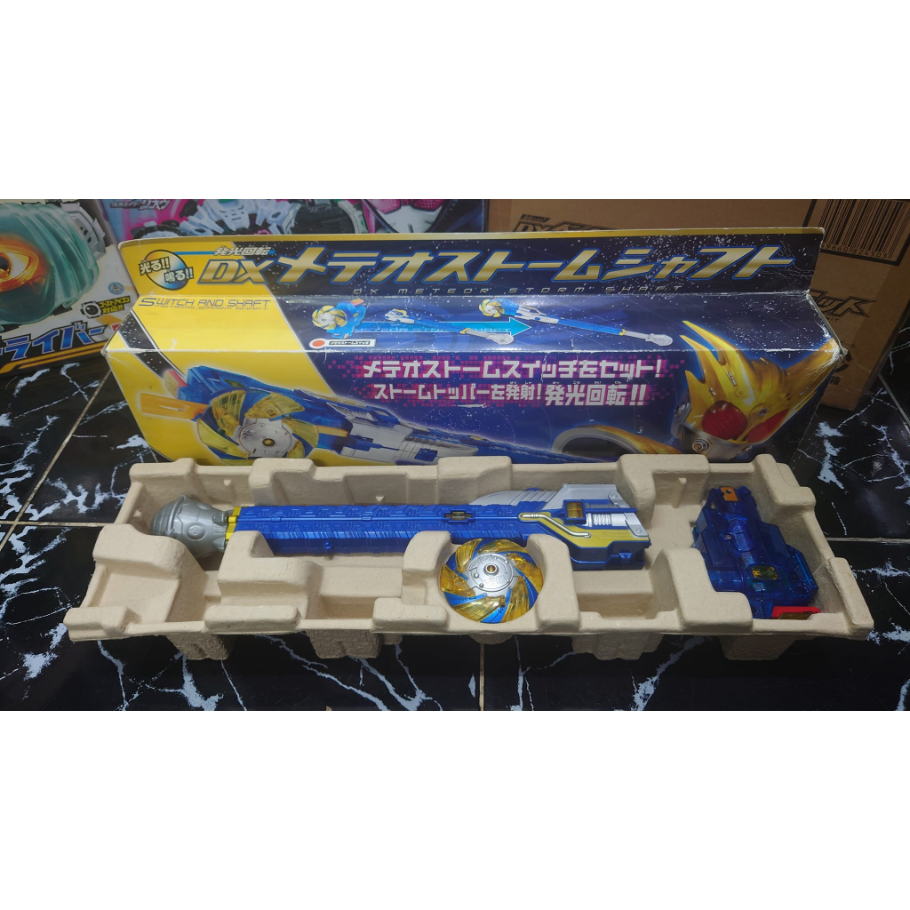 MÔ HÌNH CHÍNH HÃNG FOURZE DX METEOR STORM SHAFT KAMEN RIDER FOURZE 2ND