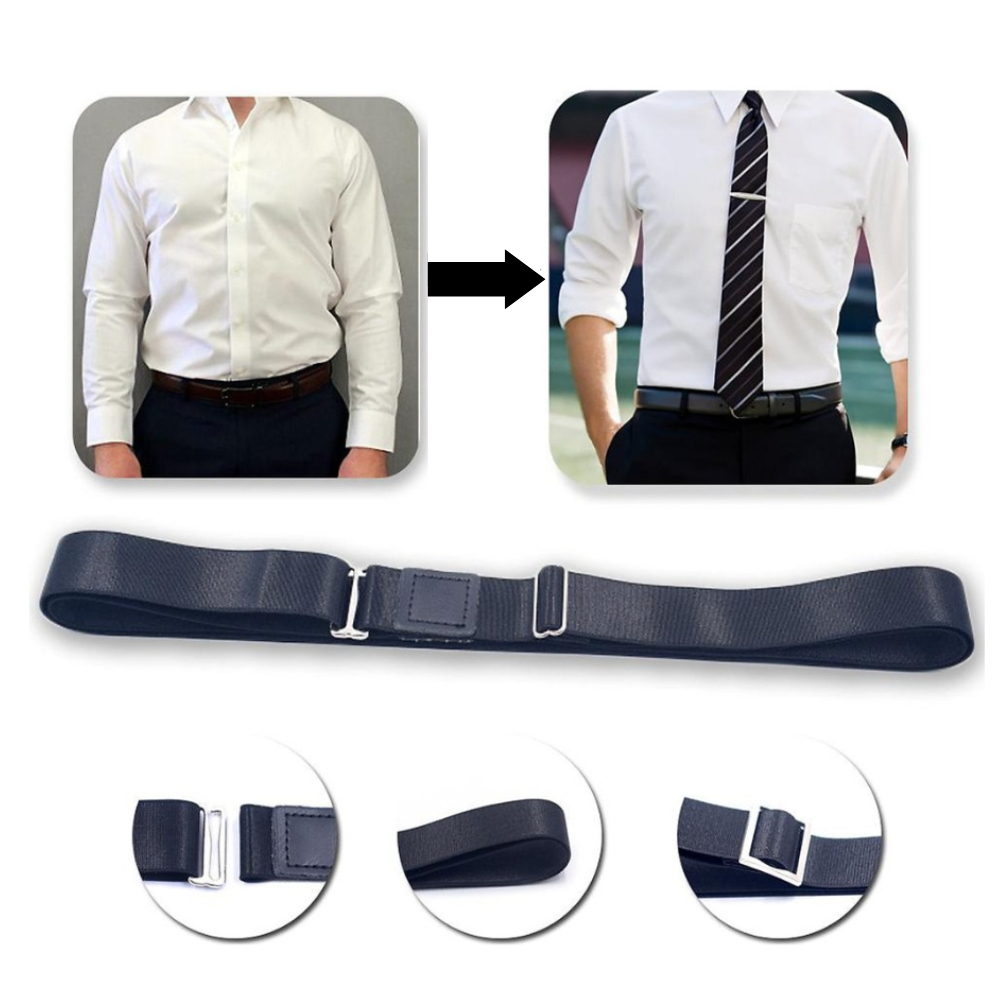 Dây đai giữ áo sơ mi nam khi sơ vin đóng thùng kèm hộp cao cấp PADAS OFFICIAL DD01