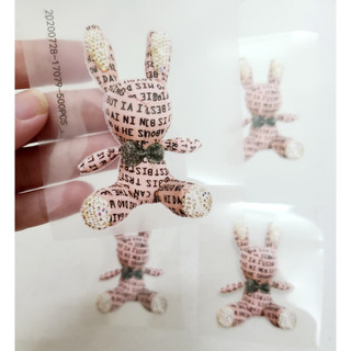 Hình ủi nhiệt lên áo trang trí * set 2 hình