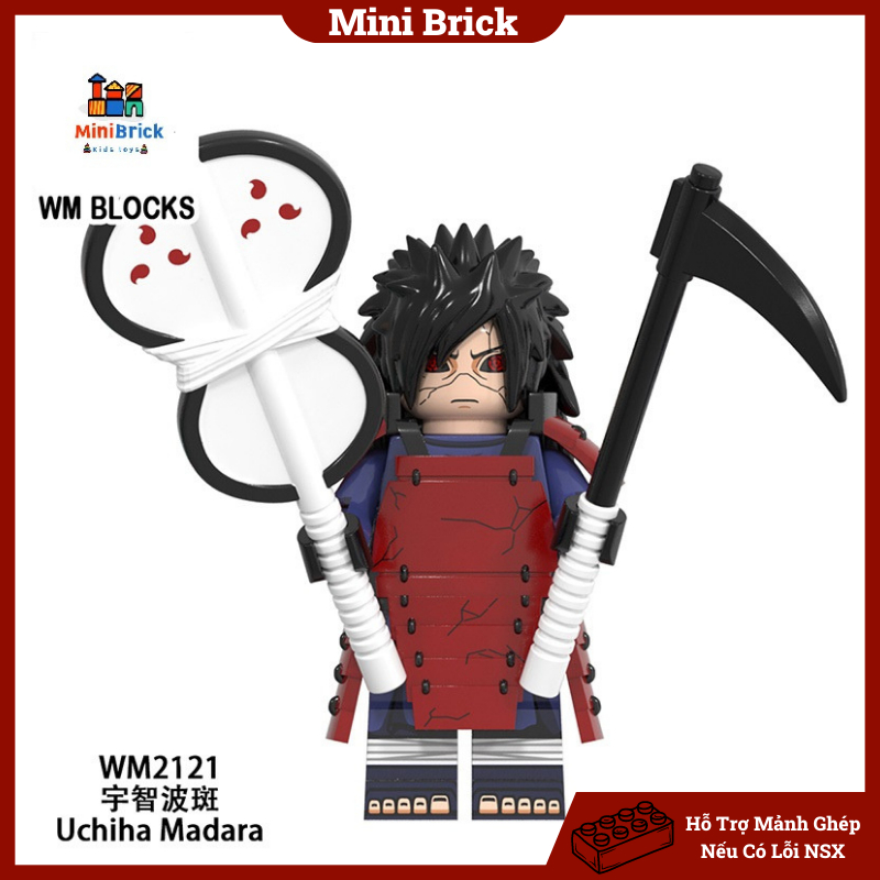 Naruto Mô hình Lắp ráp Minifigures Anime manga Uzumaki Naruto WM6107 WM6108 WM6109 WM6110 WM6111 Minibrick Minibricks