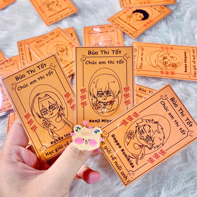 Card Bungou Stray Dogs | card thi tốt Anime Bungou Stray Dogs bóc pack nhân phẩm