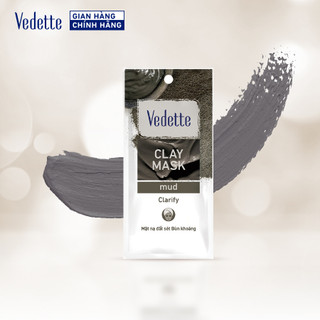 Mặt nạ đất sét sạch sâu dịu nhẹ Vedette Clay Mask 12g