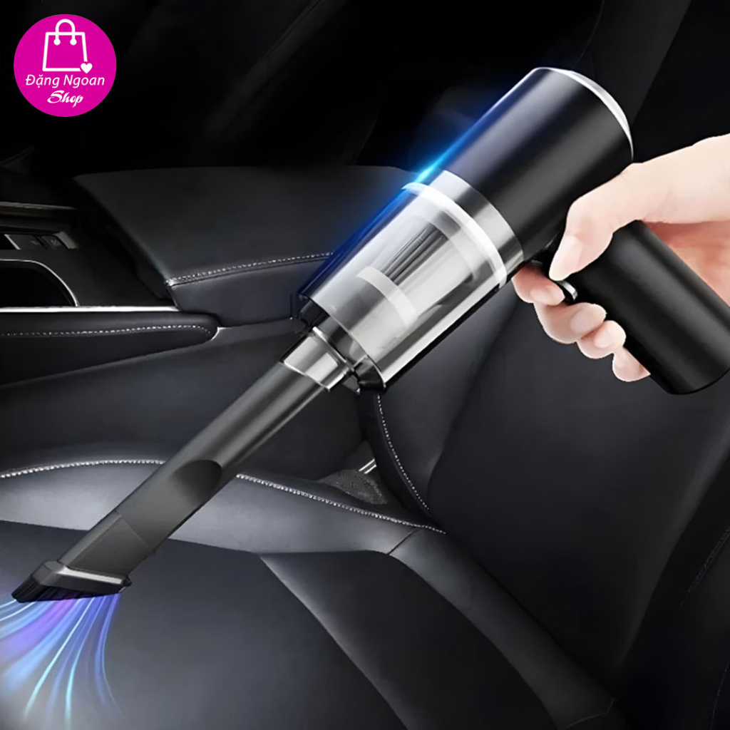Máy hút bụi cầm tay mini không dây siêu tiện lợi, hút bụi xe ô tô, giường nệm lông chó mèo đa chức năng - ĐặngNgoan Shop