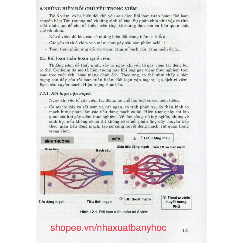 Sách - Sinh lý bệnh và miễn dịch Phần sinh lý bệnh học