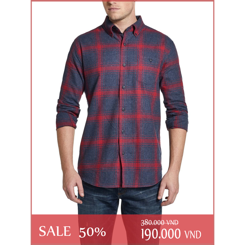 ÁO SƠ MI CA RÔ WEATHERPROOF VINTAGE - SIZE L-XL