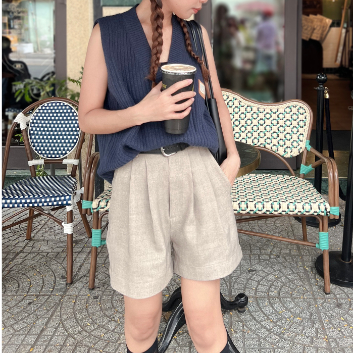 Quần short thụng - vintage by Tieudesign