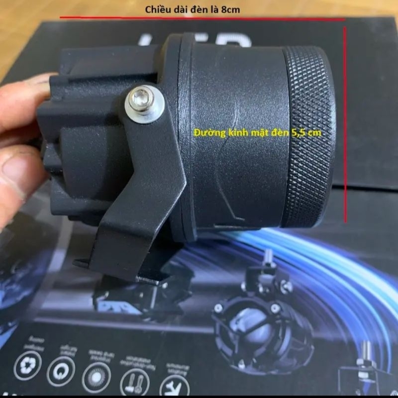 Bi gầm 2 inch, trợ sáng A9 thương hiệu MT