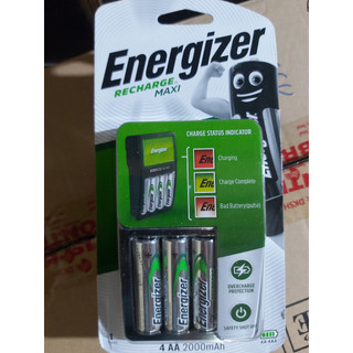 Máy sạc pin Energizer Recharge kèm 4 PIN sạc Energizer 2000mah