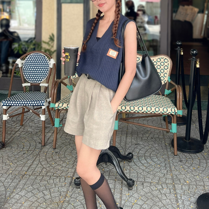 Quần short thụng - vintage by Tieudesign