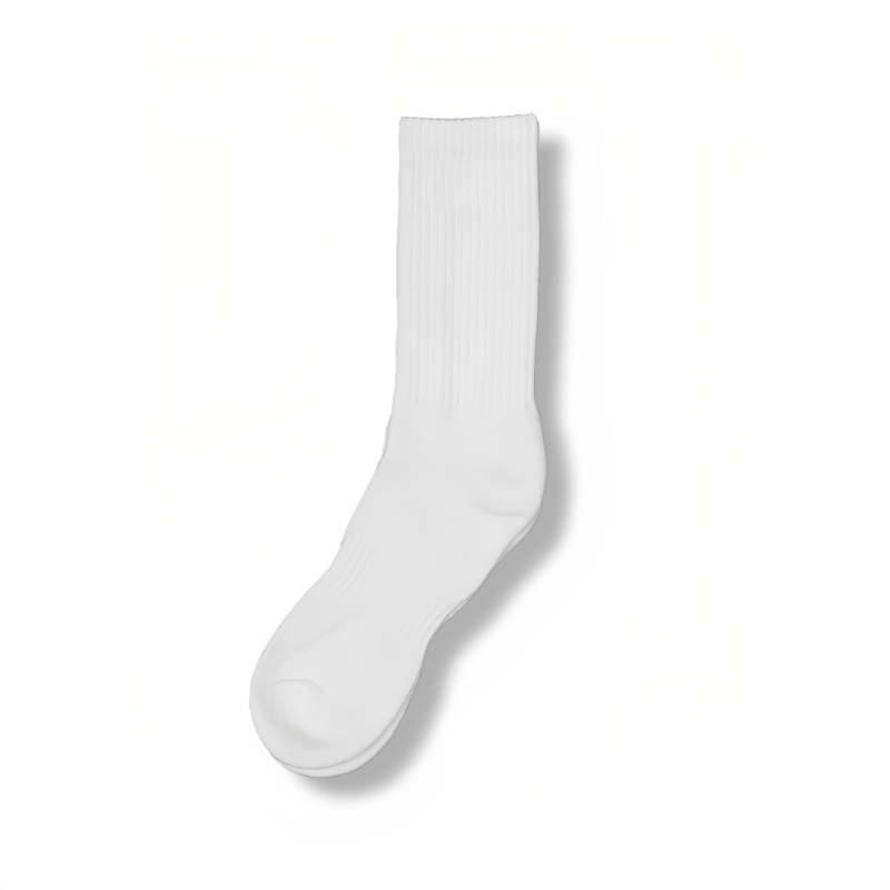Vớ Cao Trơn Bắp Chất Liệu 80% Cotton Mang Lại Cảm Giác Thoáng Khí.