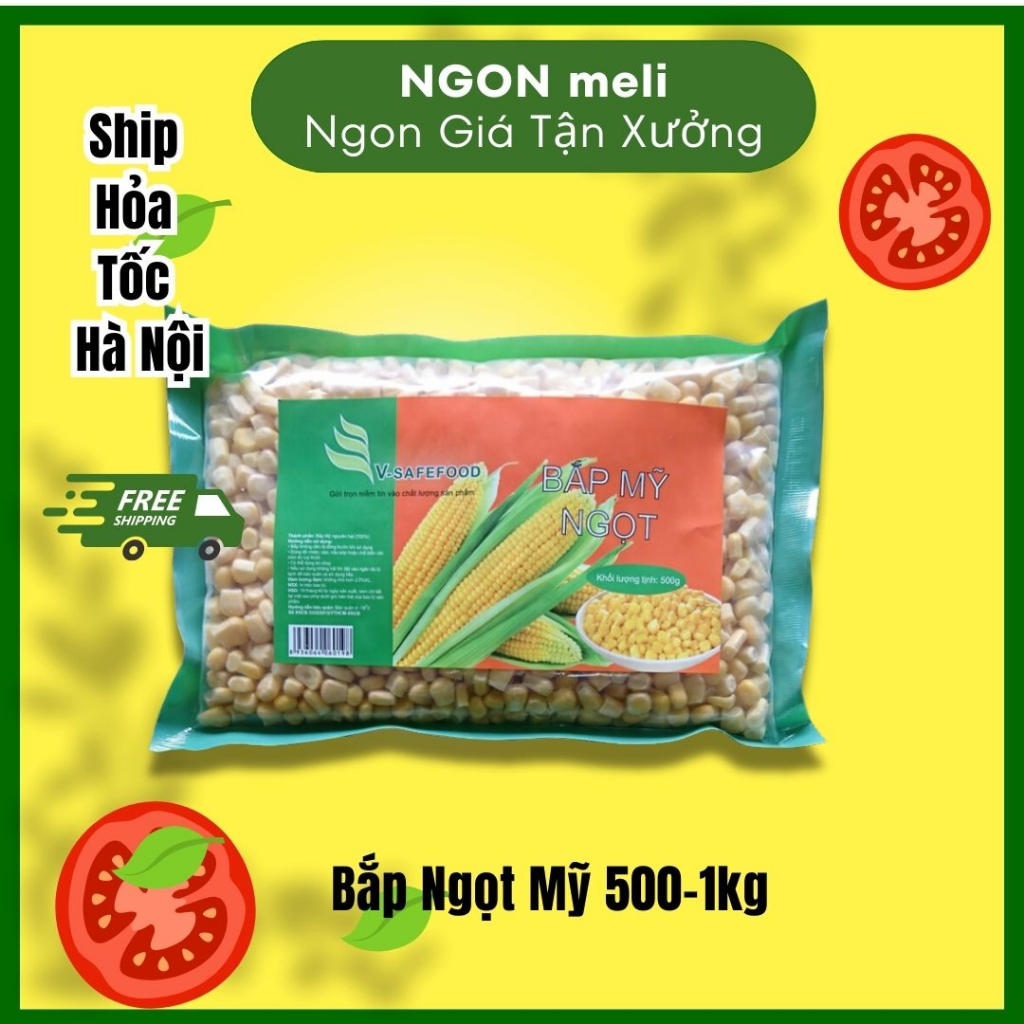 Rau củ hỗn hợp bắp ngọt Mỹ 500g đến 1kg NGON meli Giao Hàng Hỏa Tốc Tại Hà Nội