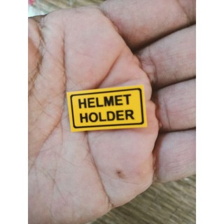 Tem dán bình xăng Dream thái Helmet Holder